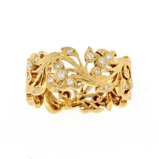 Enchanted Vine Ring Rose