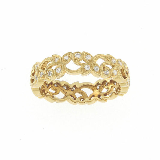 Petal & Vine Ring Yellow