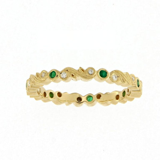 Nature’s Embrace Ring Yellow Emerald
