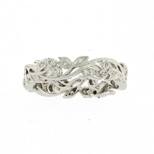 Evergreen Leaf Ring